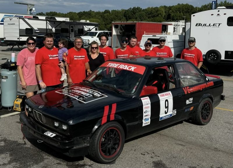 Vaughan Motorsports team at the VIR 24 Hours